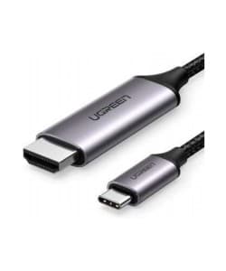 KABELL UGREENUSB-C TO HDMI MALE, GRAY/BLACK