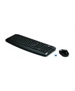 TASTIER + MAUS HP 300 WIRELESS BLACK (SBBC0011)