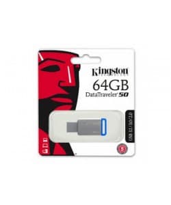 USB KINGSTON DT50 WHITE 64GB