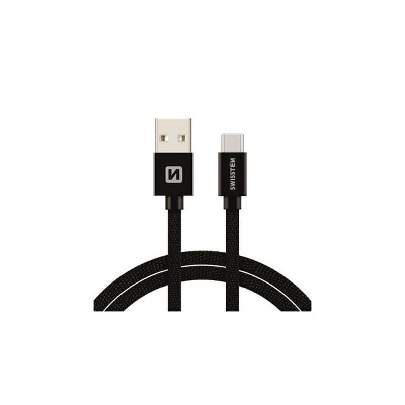 KABELL SWISSTEN USB C 1.2M BLACK