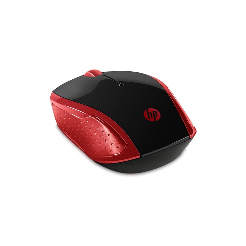 MOUSE HP WIRELESS OPTICAL 200 RED