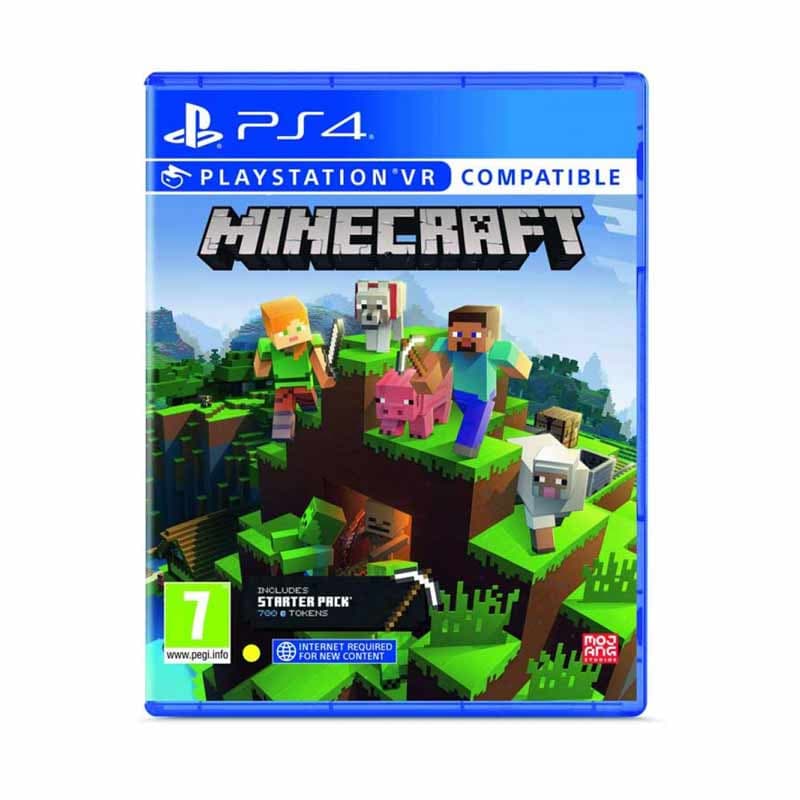 LOJE PS4 MINECRAFT STARTER COL REFRESH