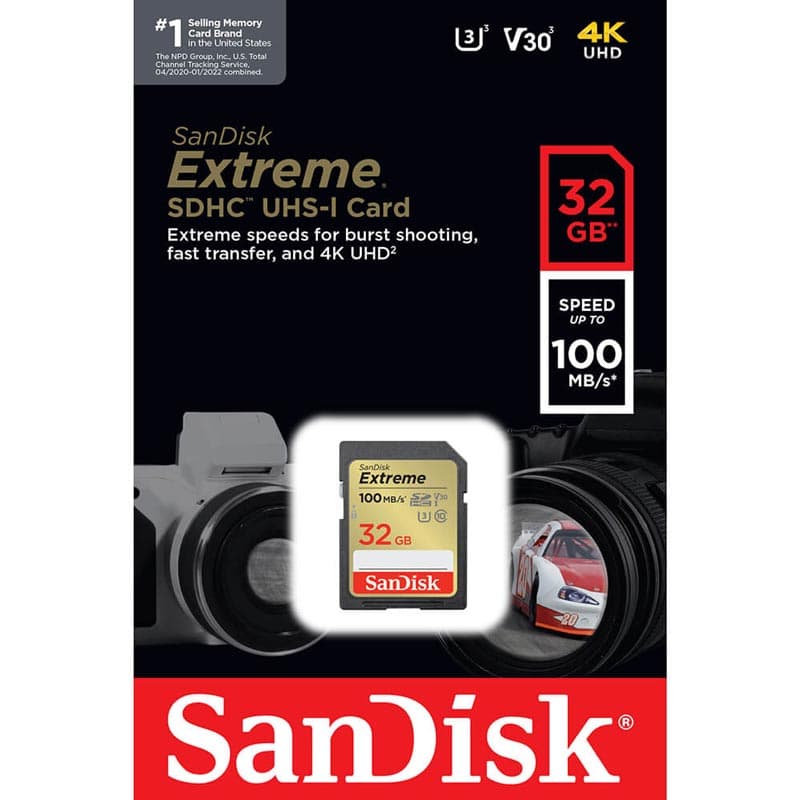 SanDisk Extreme SDSDXVT-032G-GNCIN