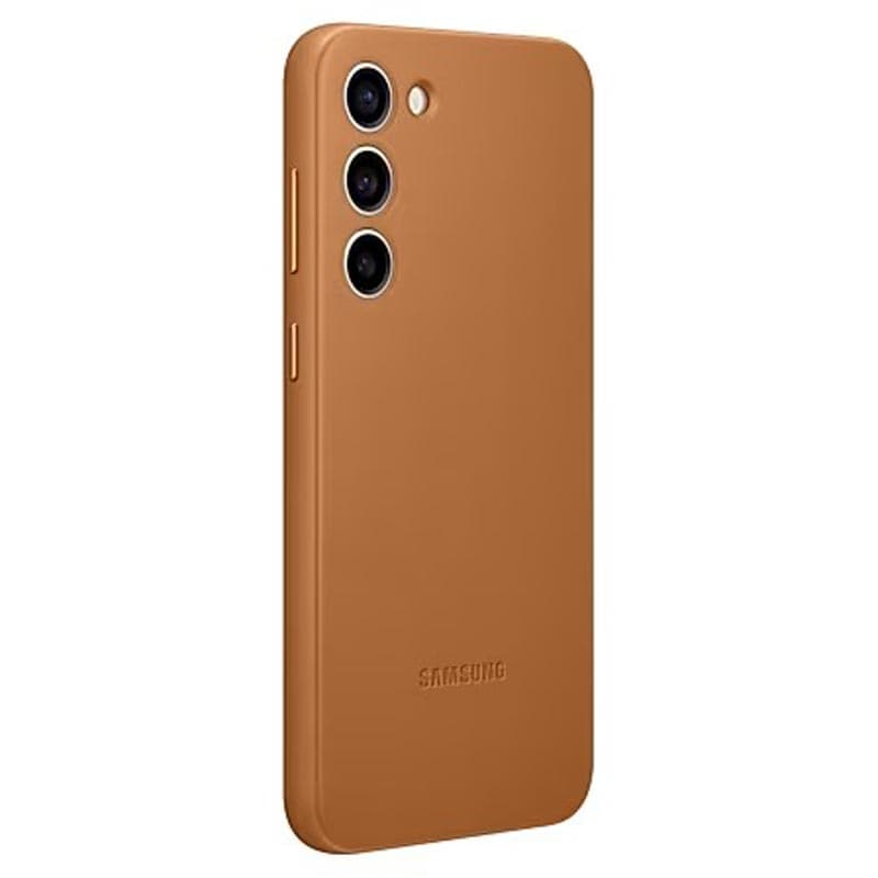 COVER SAMSUNG GALAXY S23+ LEATHER CAMEL