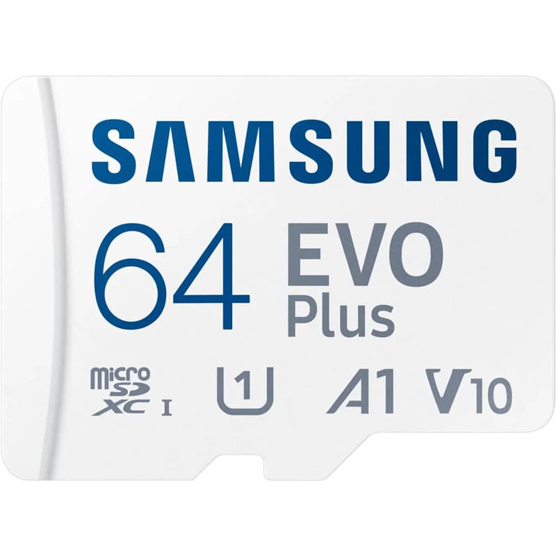 KARTE MEMORIE SAMSUNG EVO PLUS MICROSD 64GB
