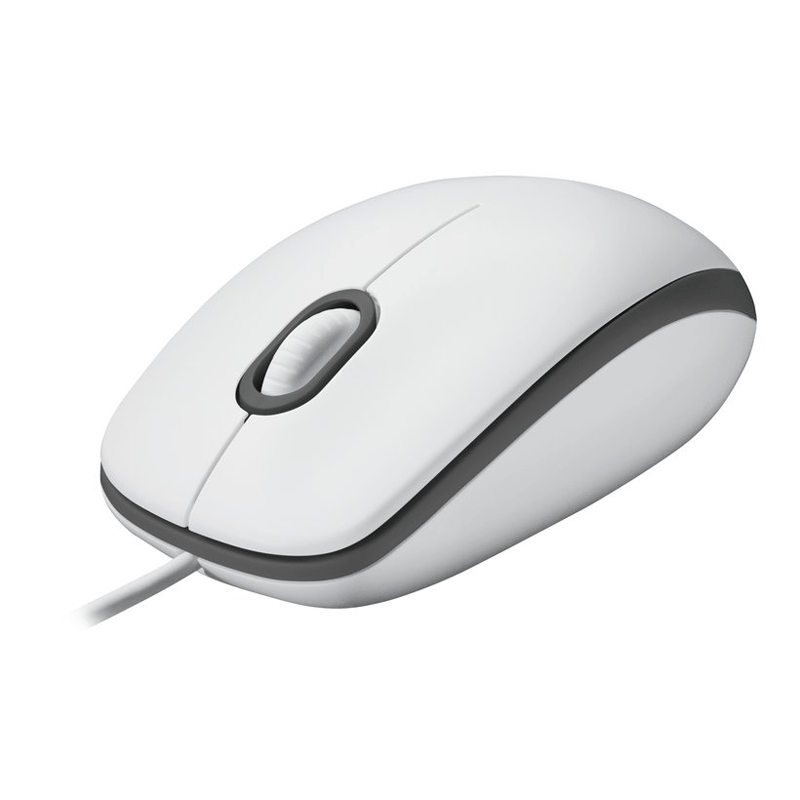 MOUSE LOGITECH M100 WHITE