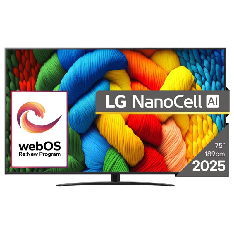 TV LG 75NANO81A3A.AEU