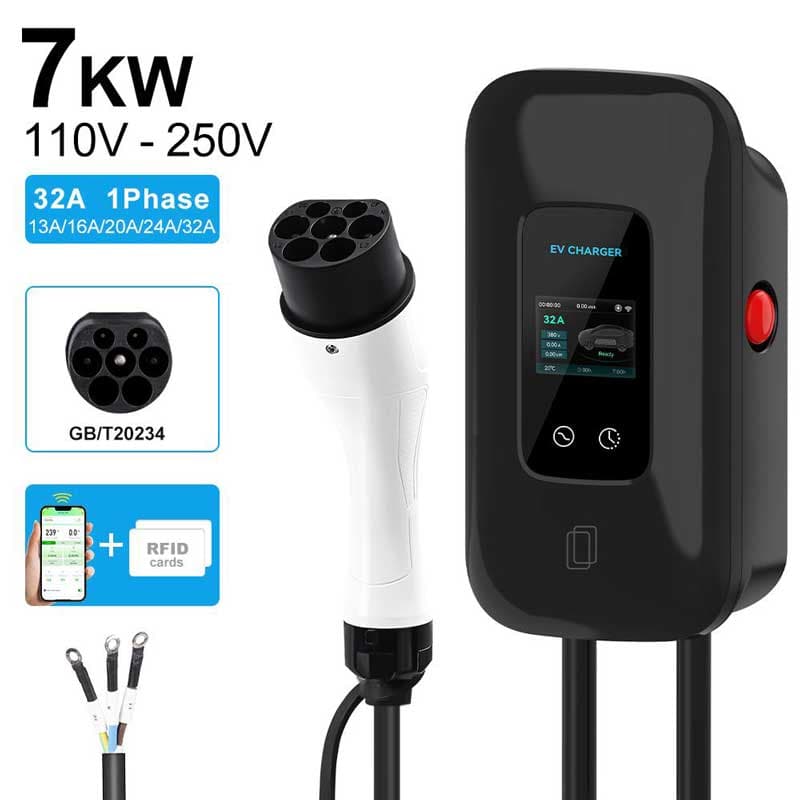 WALL MOUNTED EV CHARGER GBT (CHINA)