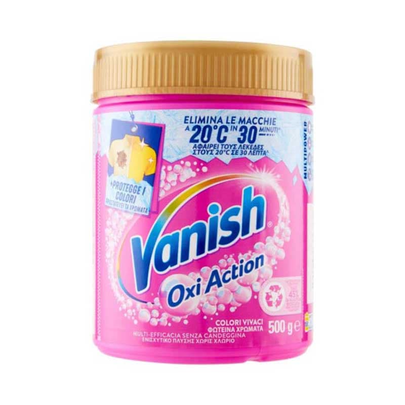 VANISH PLUHUR (ROZE) PER RROBA ME NGJYRA 500 GR