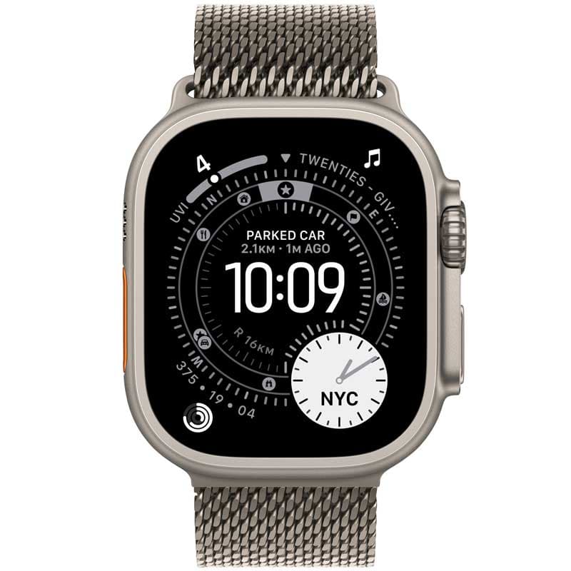 Apple Watch Ultra 3?Nat. Titan-Milanese Loop M