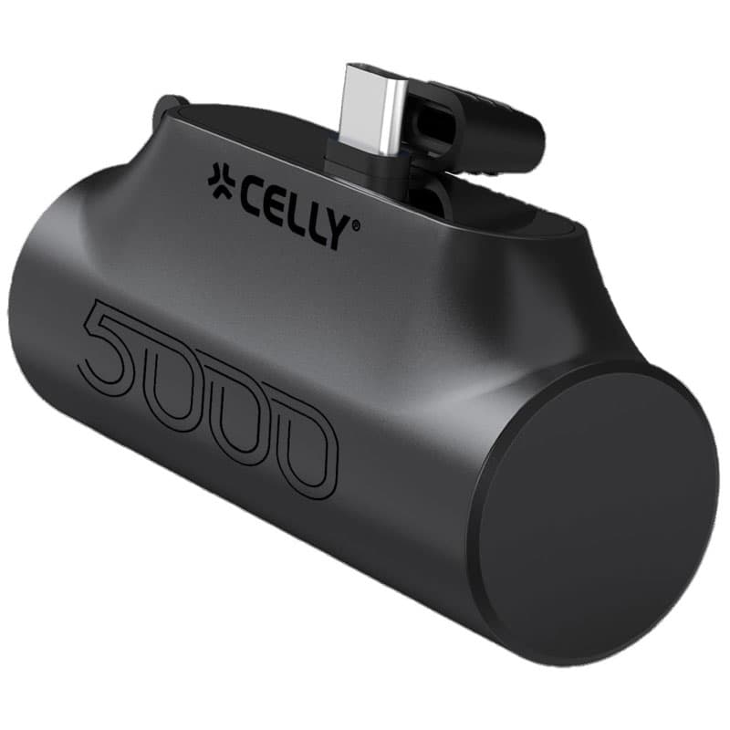 POWERBANK CELLY 5000 MAH 10W BLACK