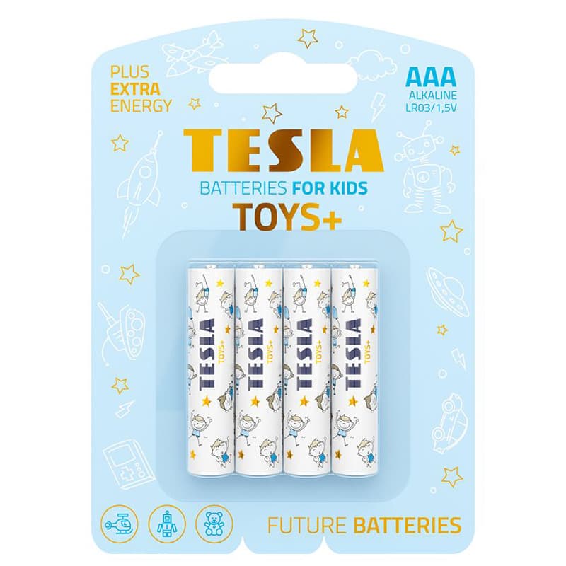 BATERI TESLA AAA TOY BOY *4