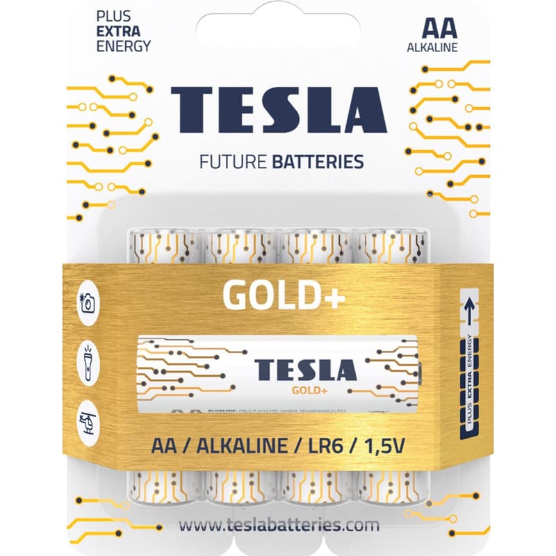 BATERI TESLA AA GOLD+ *4