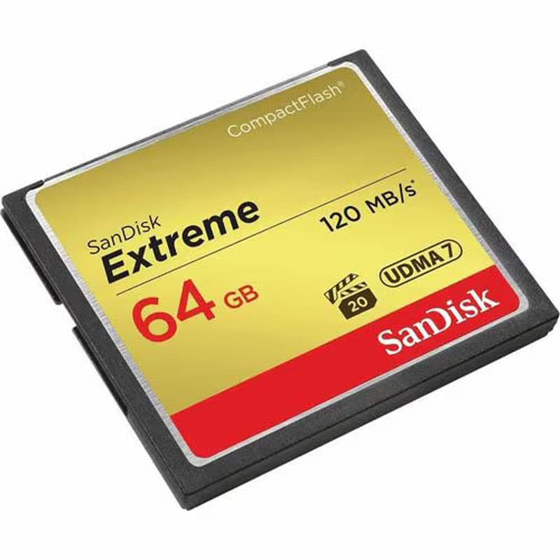 KARTE MEMORIE SANDISK COMPACT 64GB UDMA7