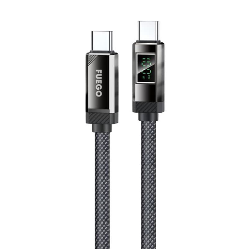 KABELL FUEGO TYPE C TO TYPE C 1.2M FG2C BLACK