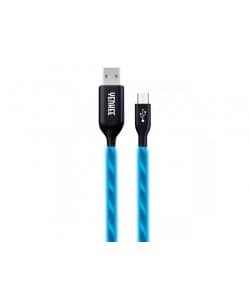 KABELL KARIKIMI LED USB MICRO 1 M YCU 231 BE BLU