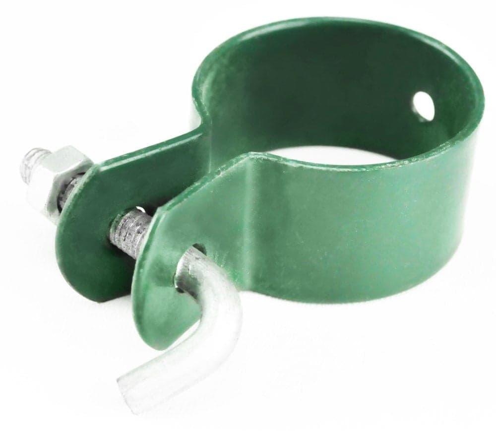 Aksesorë bashkues për tuba, ne forme te rrumbullaket, metalik, jeshile, 38 mm
