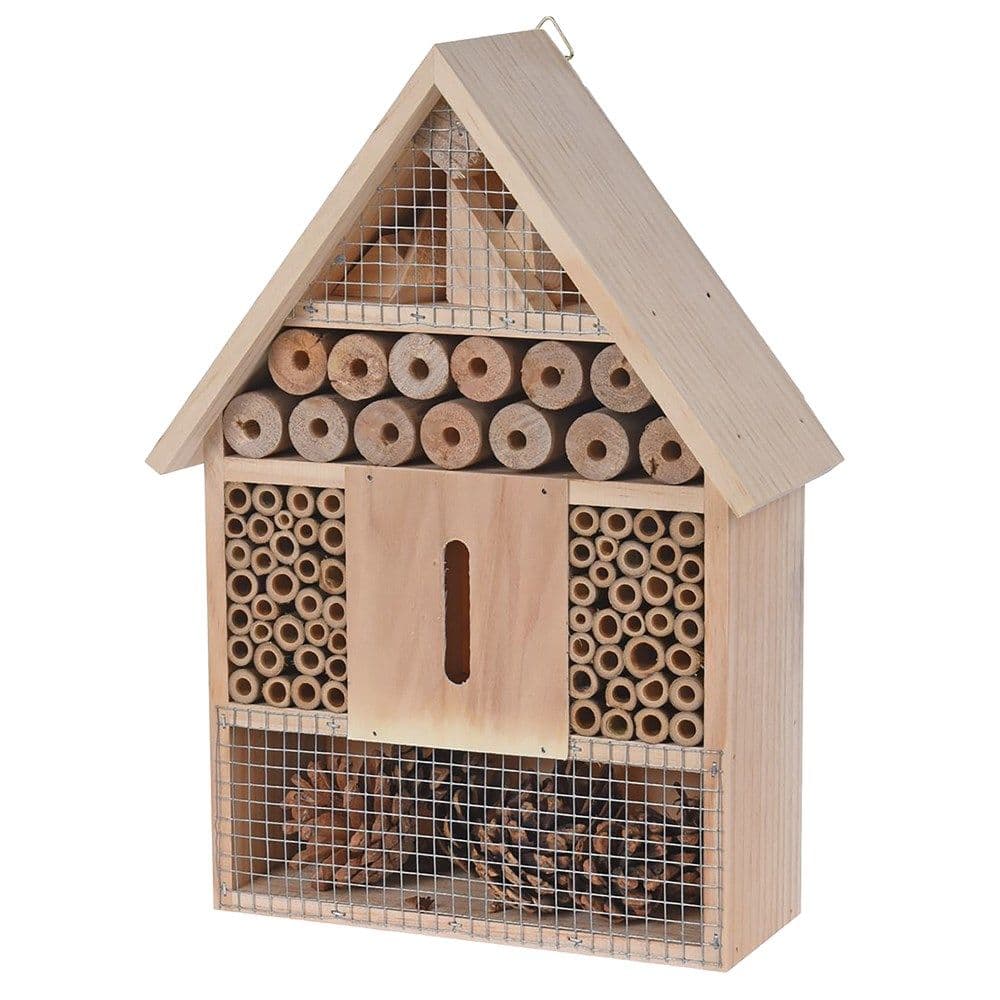 Shtëpi dekoruese për insekte, dru pishe, 30 cm