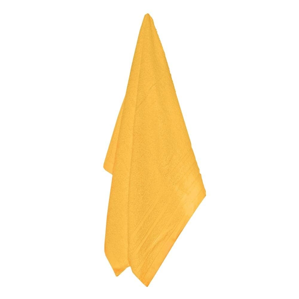 Peshqir fytyre, pambuk, mustard, 450 gr/m², 50x90 cm
