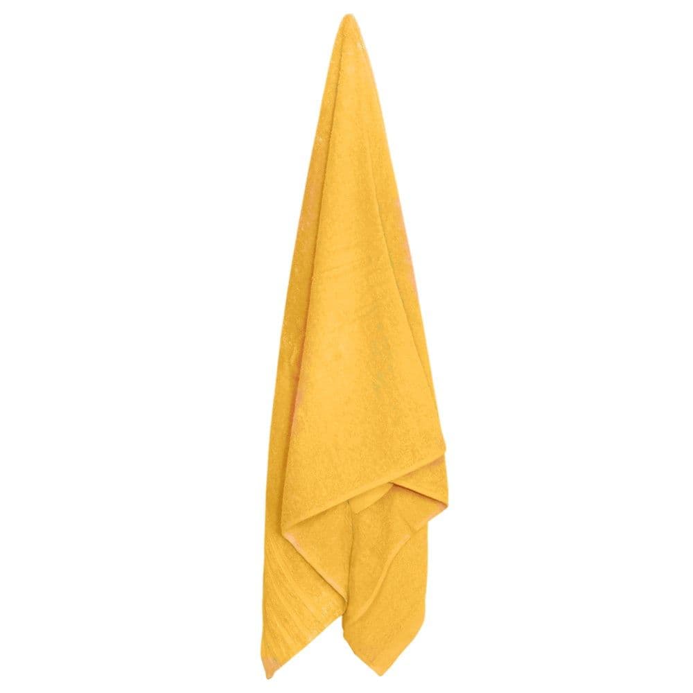 Peshqir banje, pambuk, mustard, 450 gr/m², 100x150 cm