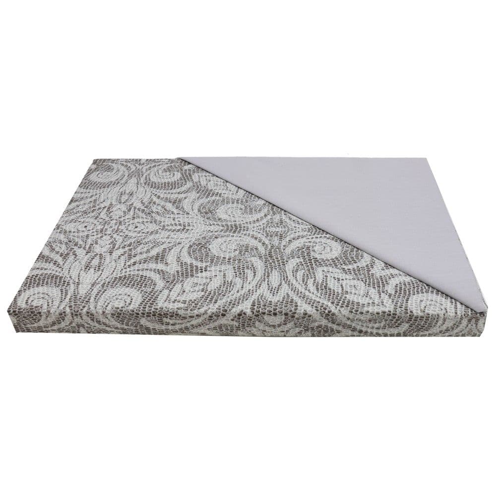 Çarçaf set, tek, pambuk, gri, 165x240 cm; 90x190+ 25 cm; 50x80 cm (x1)