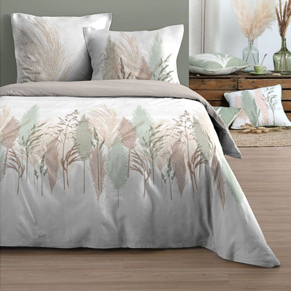 Çarçaf set, dopjo, pambuk, shumëngjyrësh, 240x220 cm;63x63 cm(x2)