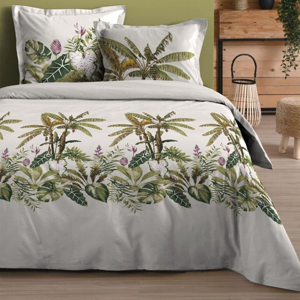 Çarçaf set, Island, dopjo, pambuk, shumëngjyrësh, 240x220 cm;63x63 cm(x2)