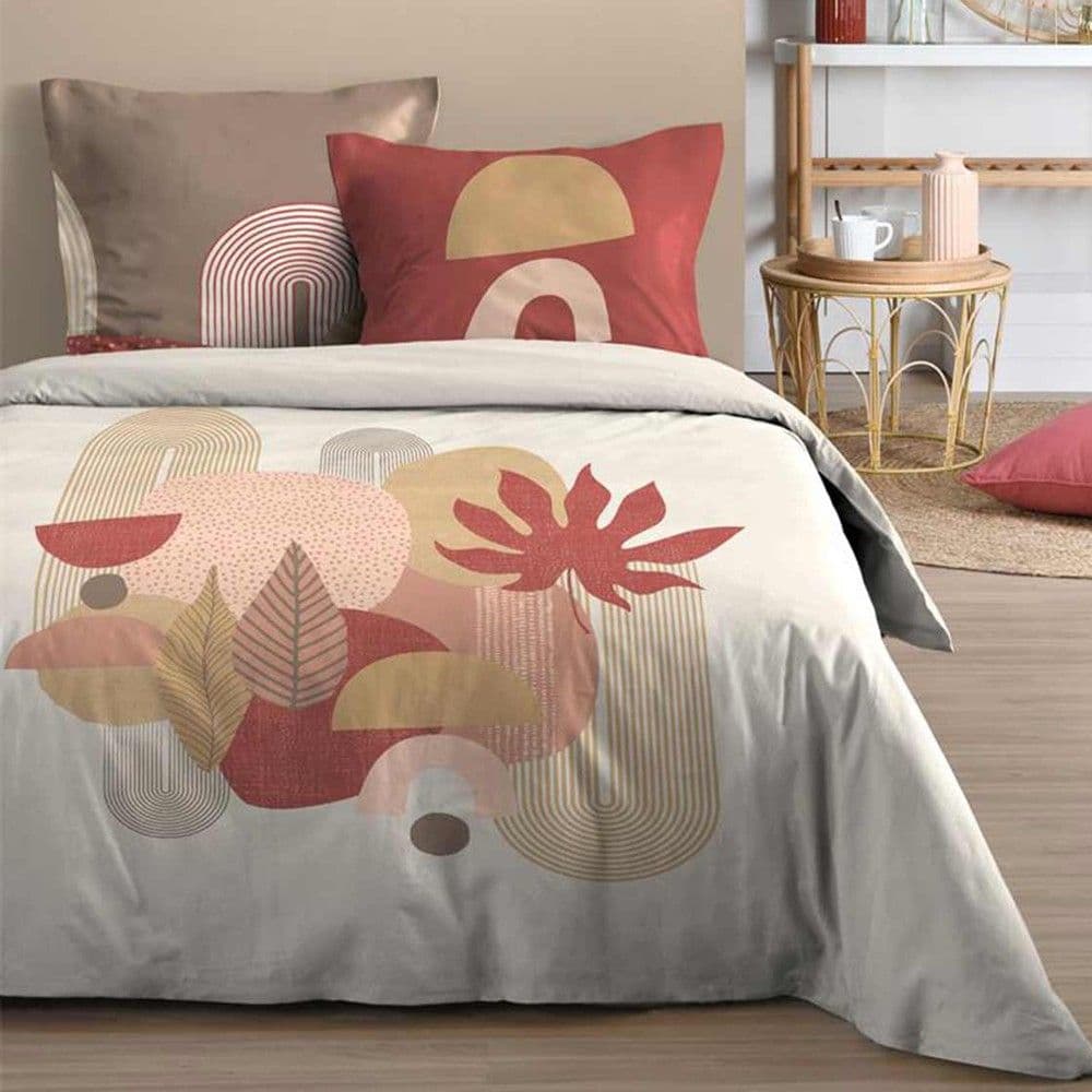 Çarçaf set, dopjo, pambuk, shumëngjyrësh , 240x220 cm;63x63 cm(x2)