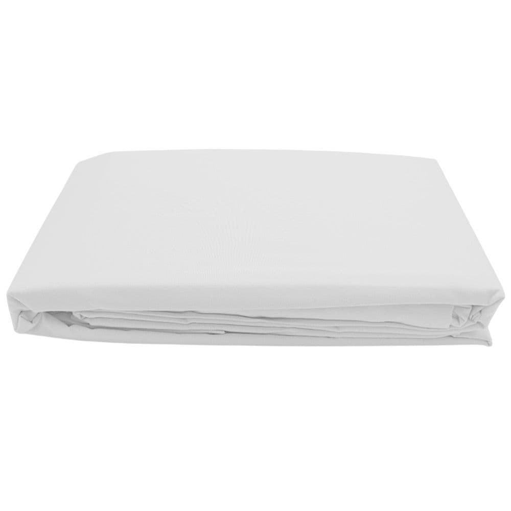 Çarçaf set, tek, mikrofibër, e bardhë, 160x240 cm; 90x200+30cm; 50x80+10 cm (x1)