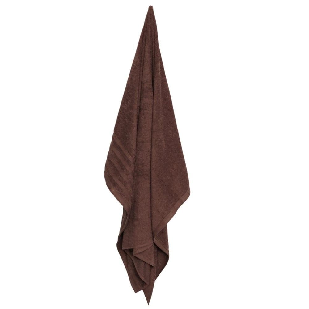 Peshqir banje, pambuk, kafe, 100x150 cm, 450 gr/m²