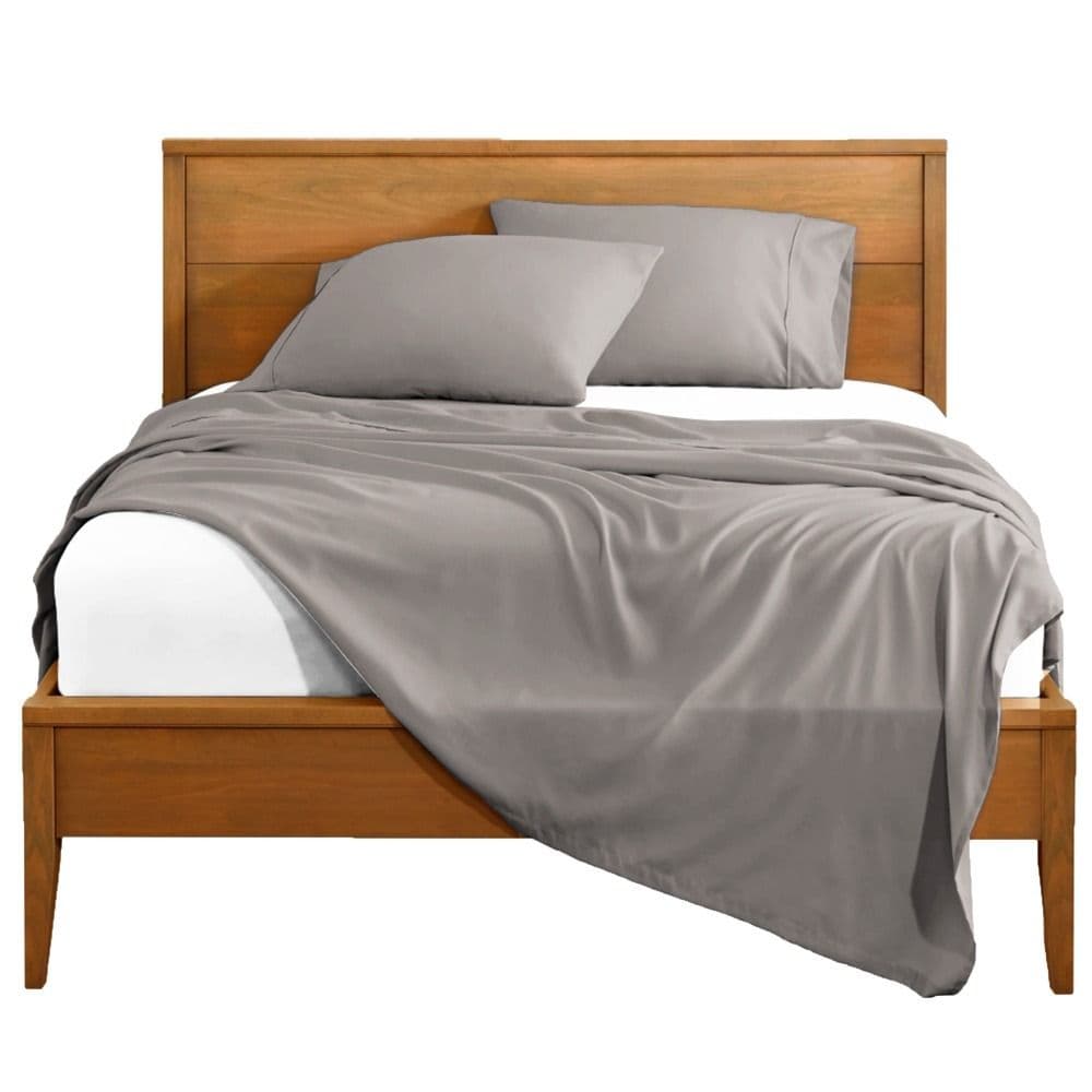 Çarçaf dopjo set, 100% pambuk, e bardhë/bezhë e errët, 240x260 cm; 160x200+30 cm (me llastëk); 50x75 cm
