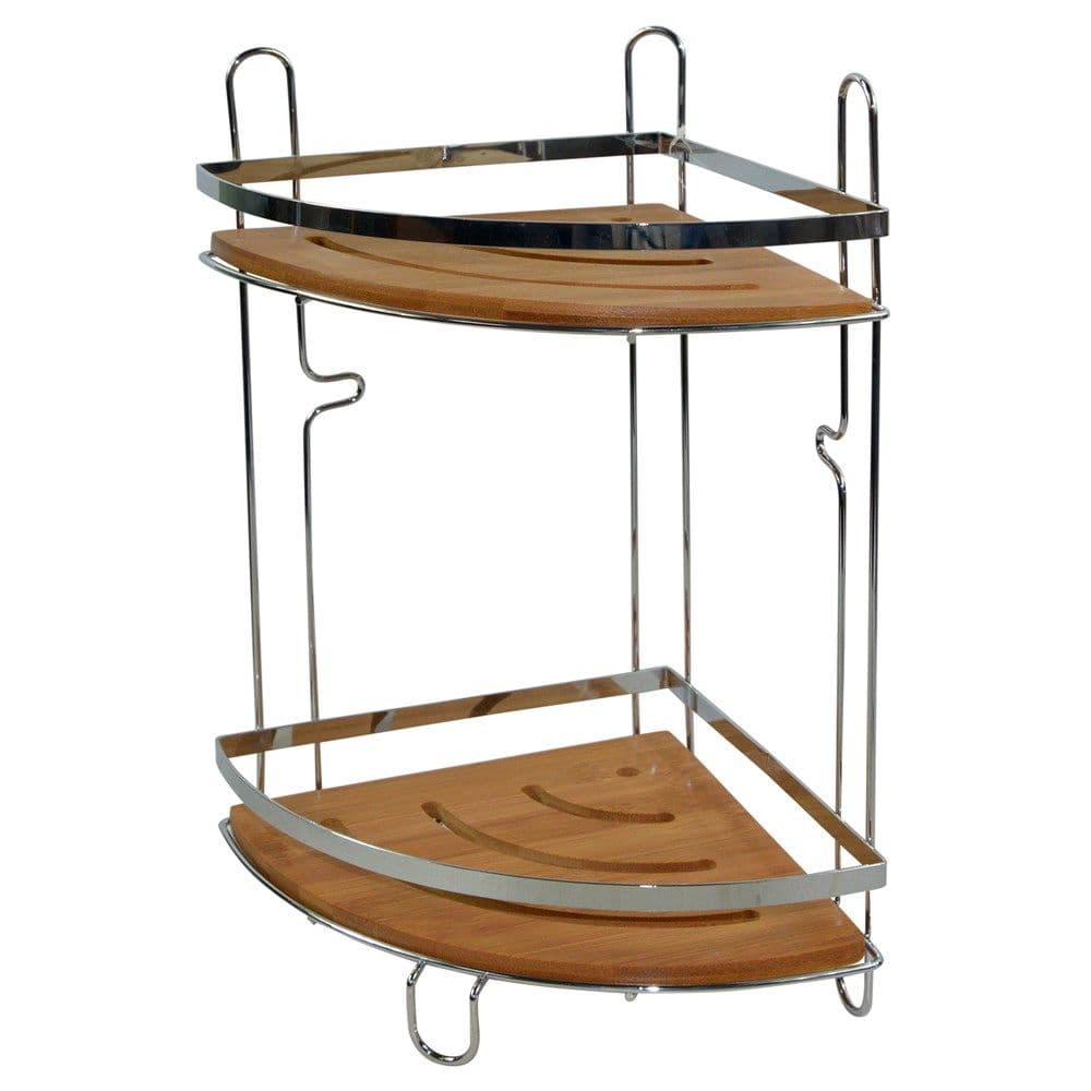 Raft tualeti kendore me 2 rafte 19.5x19.5x36.5 cm