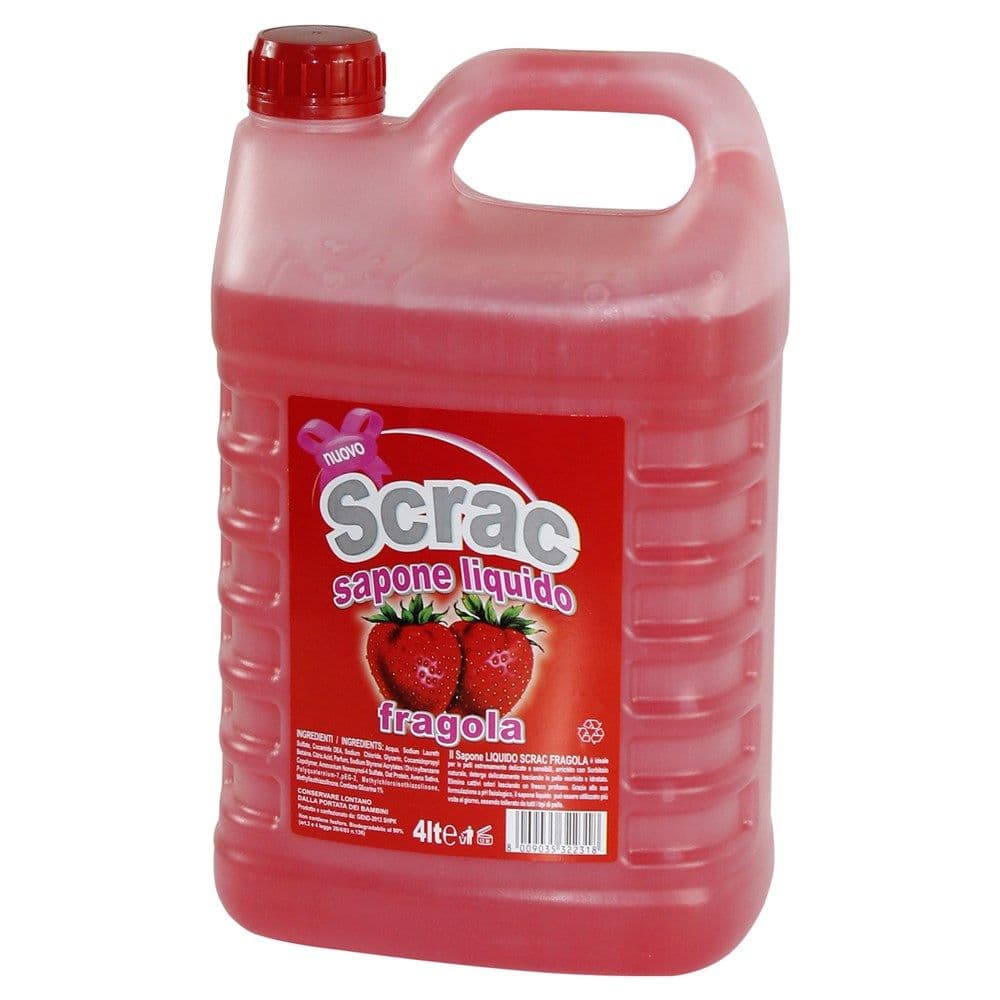 Sapun I lëngshëm, " Scrac", për duart, 4 lt, luleshtydhe
