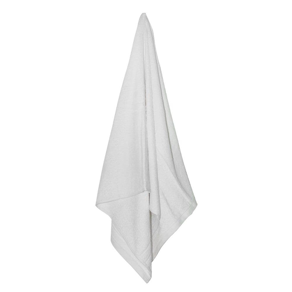 Peshqir banje, 100% pambuk, e bardhë, 500 gr/m², 70x140 cm