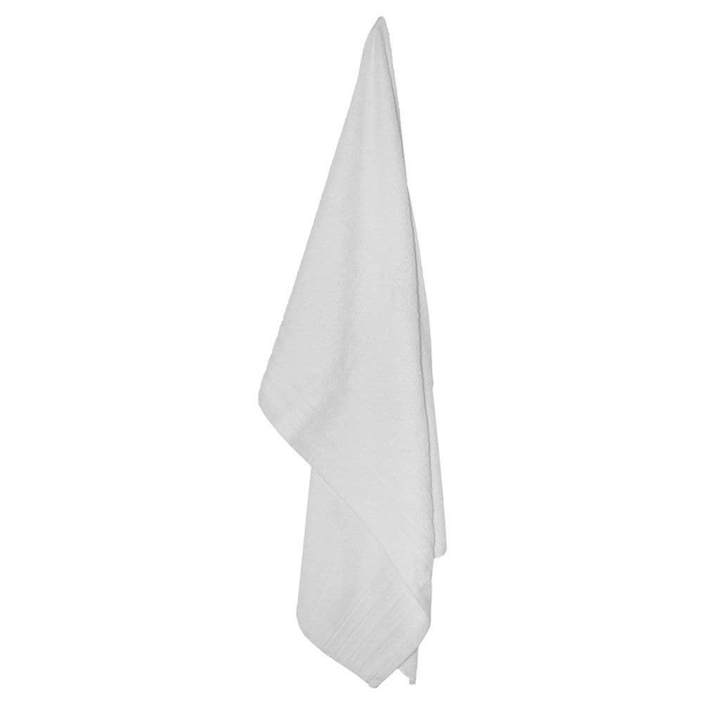 Peshqir banje, 100% pambuk, e bardhë, 500 gr/m², 100x150 cm