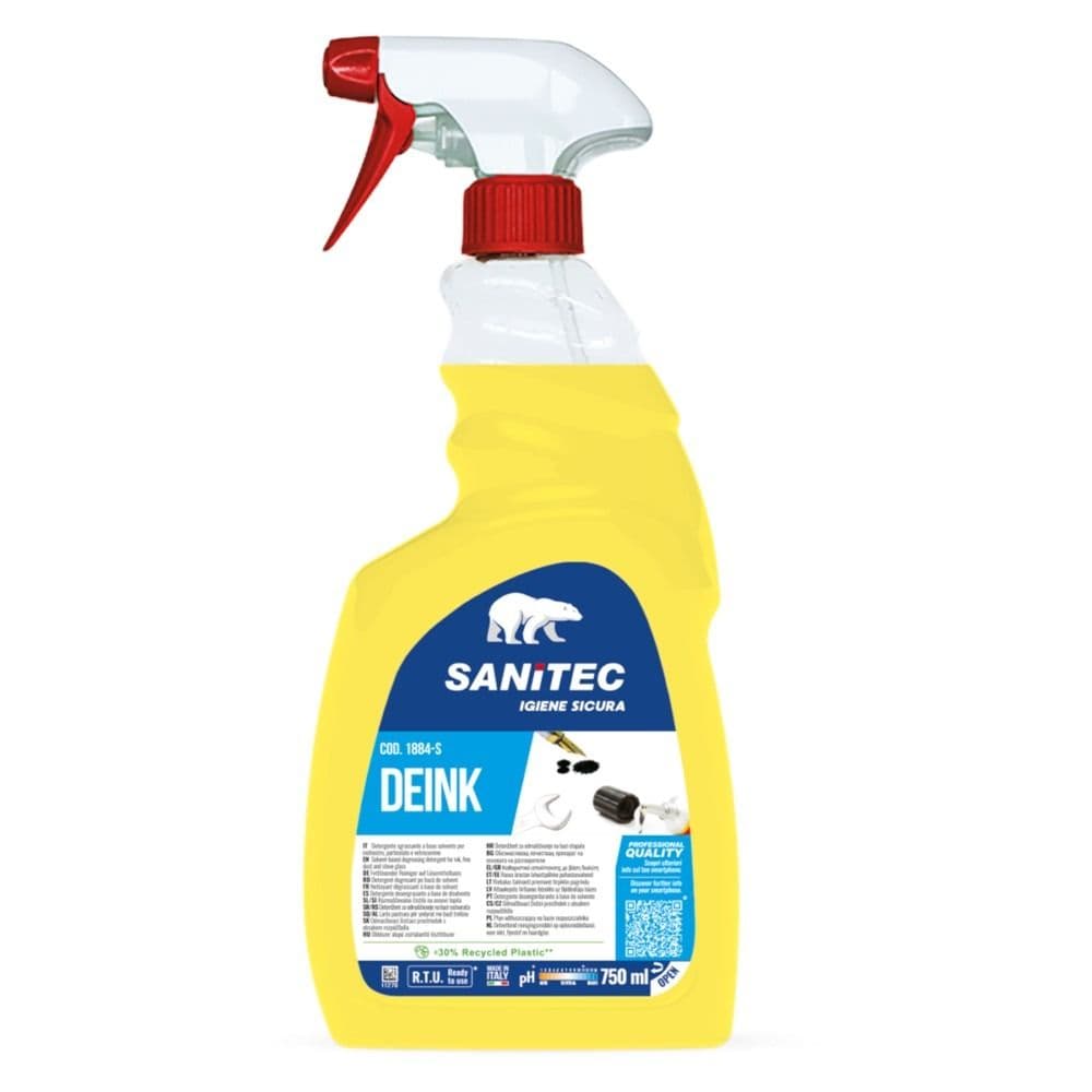 Detergjent pastrimi, "Sanitec",për rrobat kunder bojrave, grasove, 750 ml, 1 copë