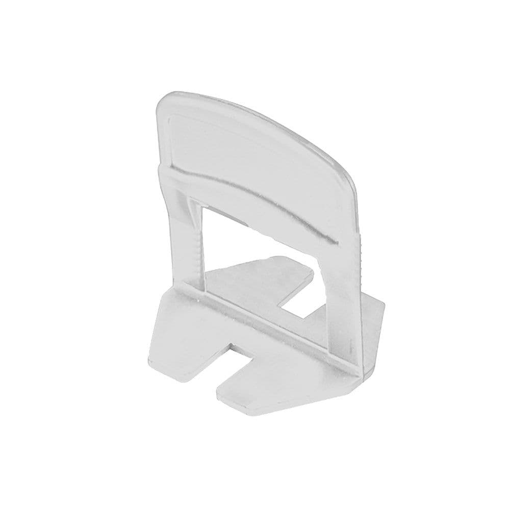 Distanciator dhe nivelues për pllaka, 1.5 mm, plastik, e bardhë, 250 copë