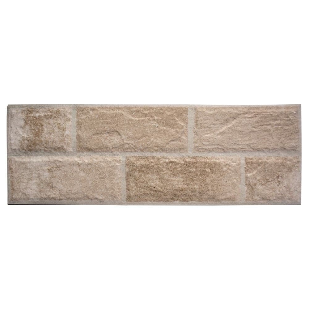 Pllakë veshje dekorative, Stabio Ivory, 17x52 cm (1 kuti= 1.5 m2)