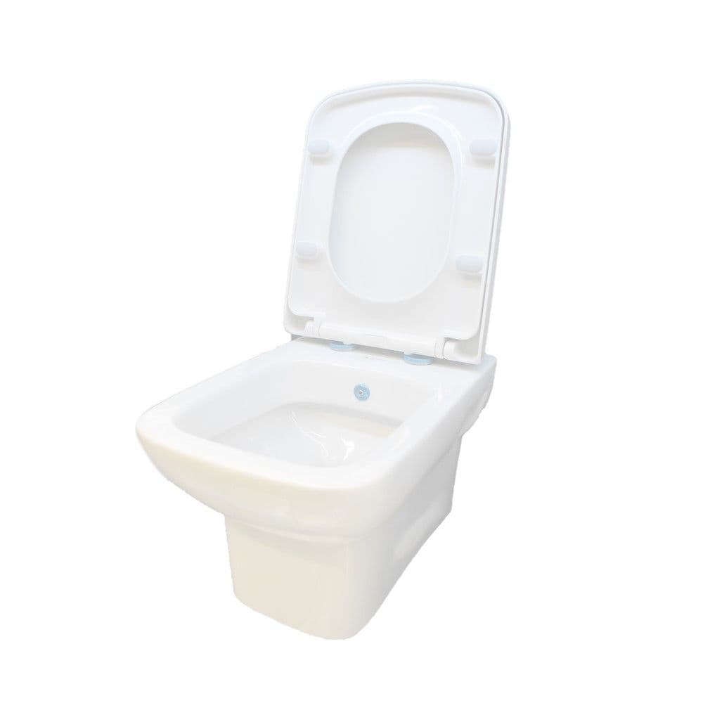 Set WC porcelani e varur, "Tyana", + kapak tualeti, (Sistem Bide)