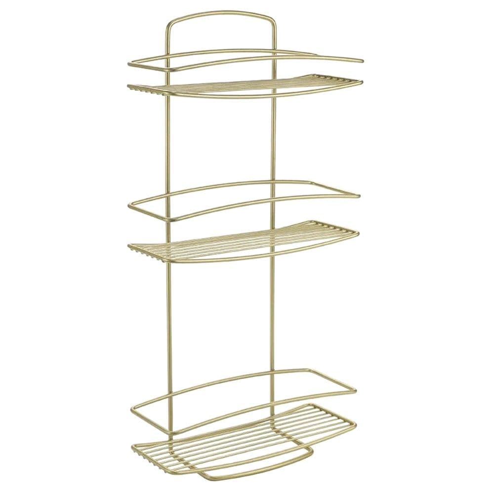 Raft tualeti, Onda Brass, veshje prej bronzi polytherm®, me 3 nivele, 26x11xH53 cm