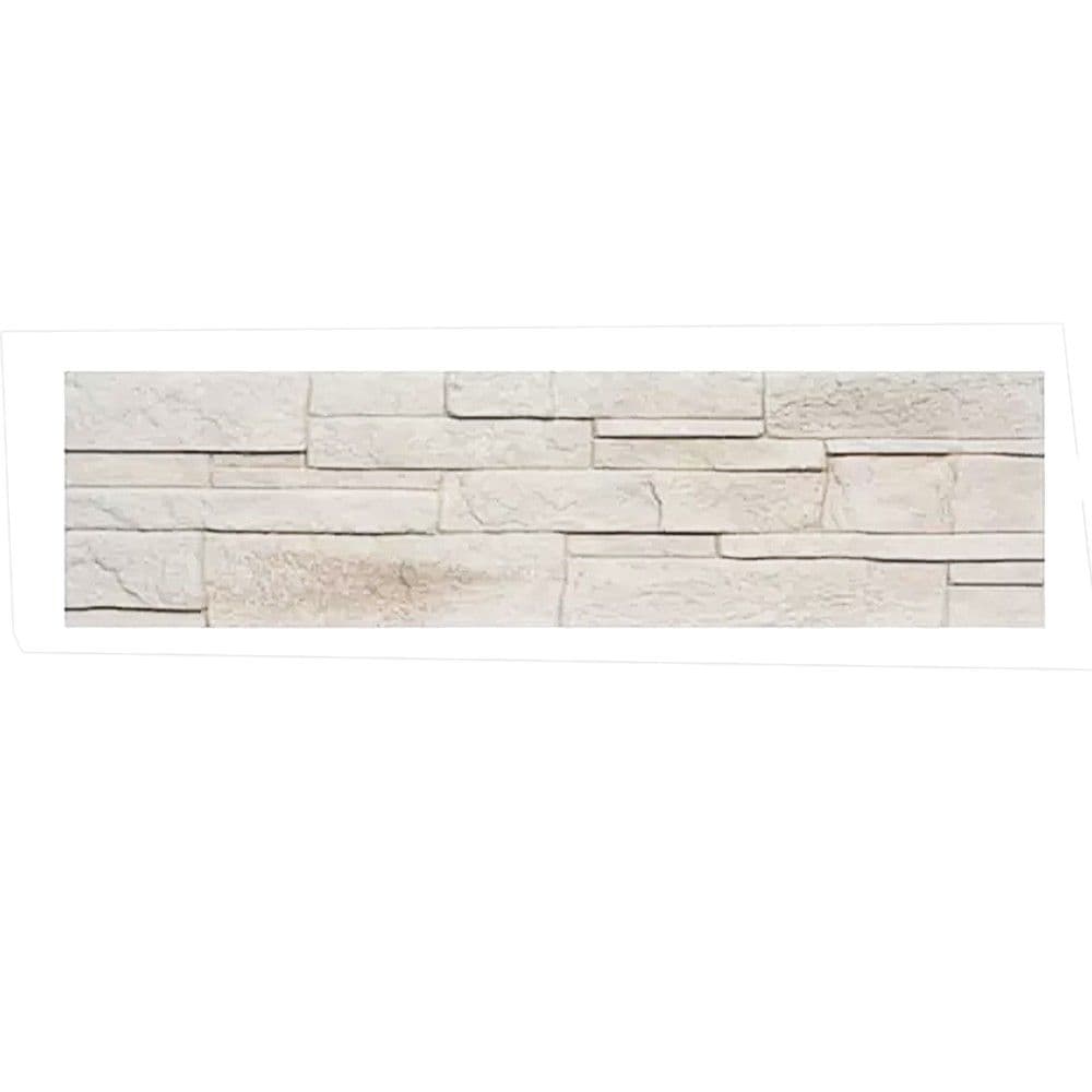 Pllakë veshje dekorative, Cortina Natural , beton, gri, 37,5x10(1 kuti=0.41 m2)