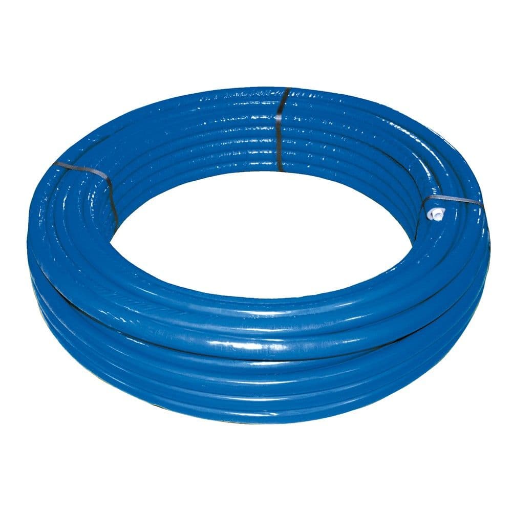 Tub multistrat, me veshje termoizoluese, polietilen/alumin, blu, 16 mm, 50 m