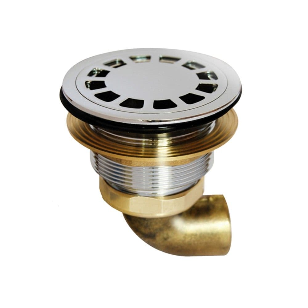 Piletë pllake dushi, horizontale me bryl, bronz, argjend, 80 mm, 1/1/4''