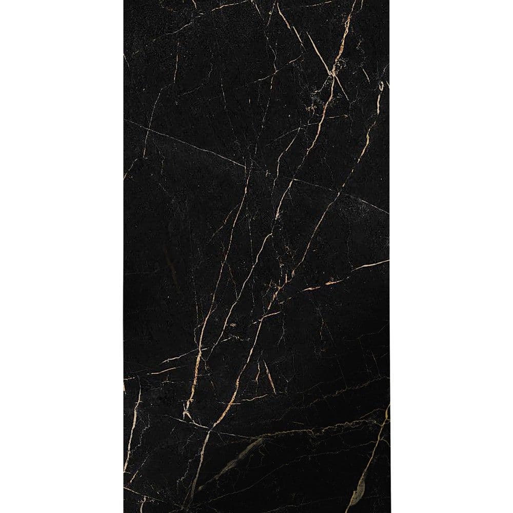 Pllakë shtrimi, Black Fusion, efekt mermeri, kafe/e zezë, 120x280cm