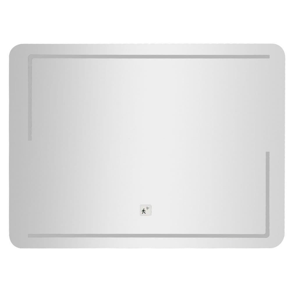 Pasqyrë me sensor ''Selesia'' formë drejtkëndore, ndricim LED, Përmasat, H : 60 cm, W : 80 cm , S : 5mm