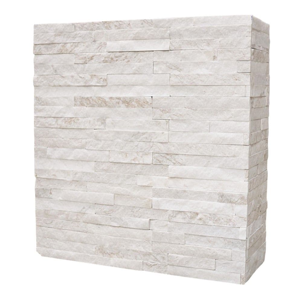 Pllakë veshje dekorative, gur natyral, bezhë, 36x10 cm (1 kuti= 0.432 m2)