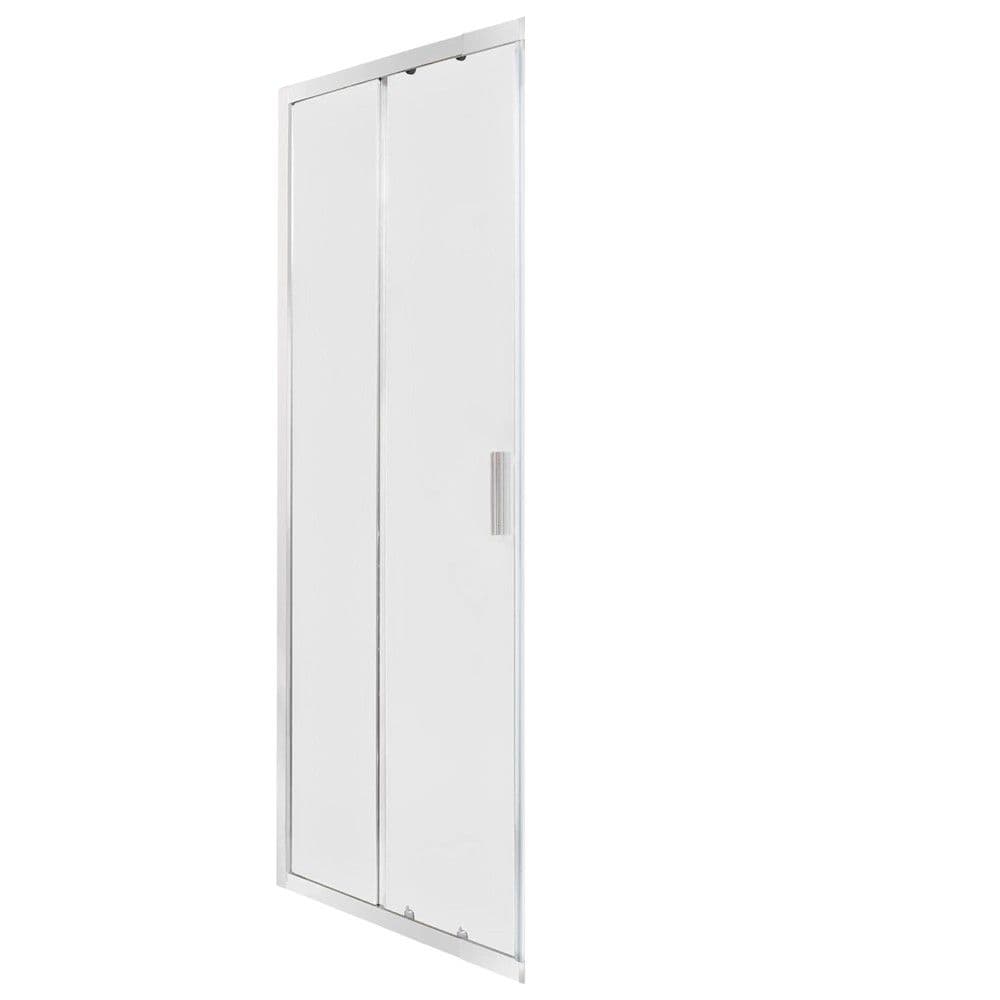 Faqe kabinë dushi, plotësuese, 1/2, profile alumini, krom, xham 6mm, 70xH195 cm