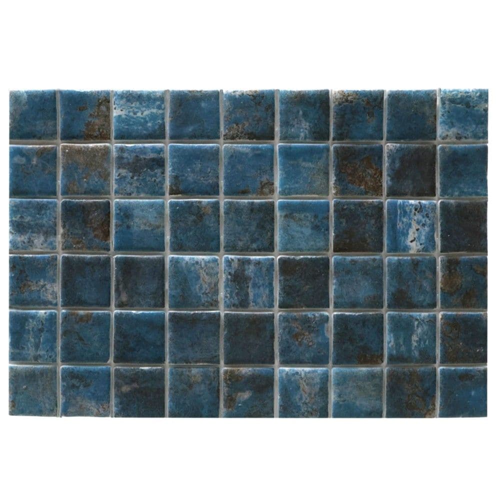 Mozaik per shtrim dhe veshje, Modena Jarama Matte, pllakëza 5x5 cm, xhami, 31.5x47.7 cm