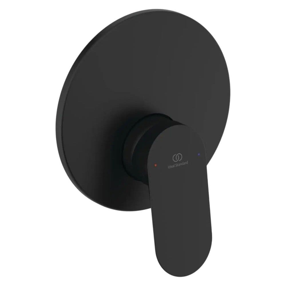 Rubinet dushi inkaso, Ideal Standart, CERALIFE, bronzi, finiturë e zezë, Dia. 16.3 cm