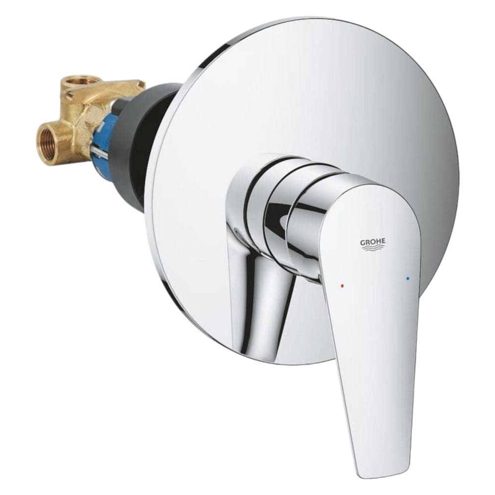 Rubinet dushi inkaso, GROHE, STARTEDGE, bronzi, finiturë krom, Dia. 16.3 cm